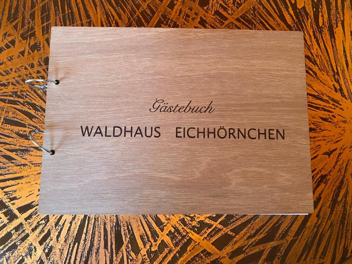 Waldhaus Eichhoernchen Bad Schmiedeberg Dış mekan fotoğraf